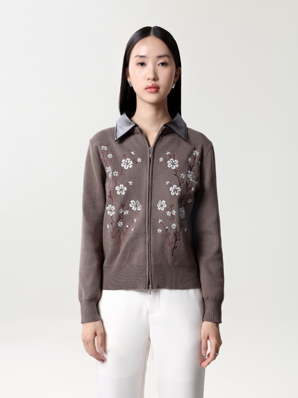 Genevie Zip-Up Jacket