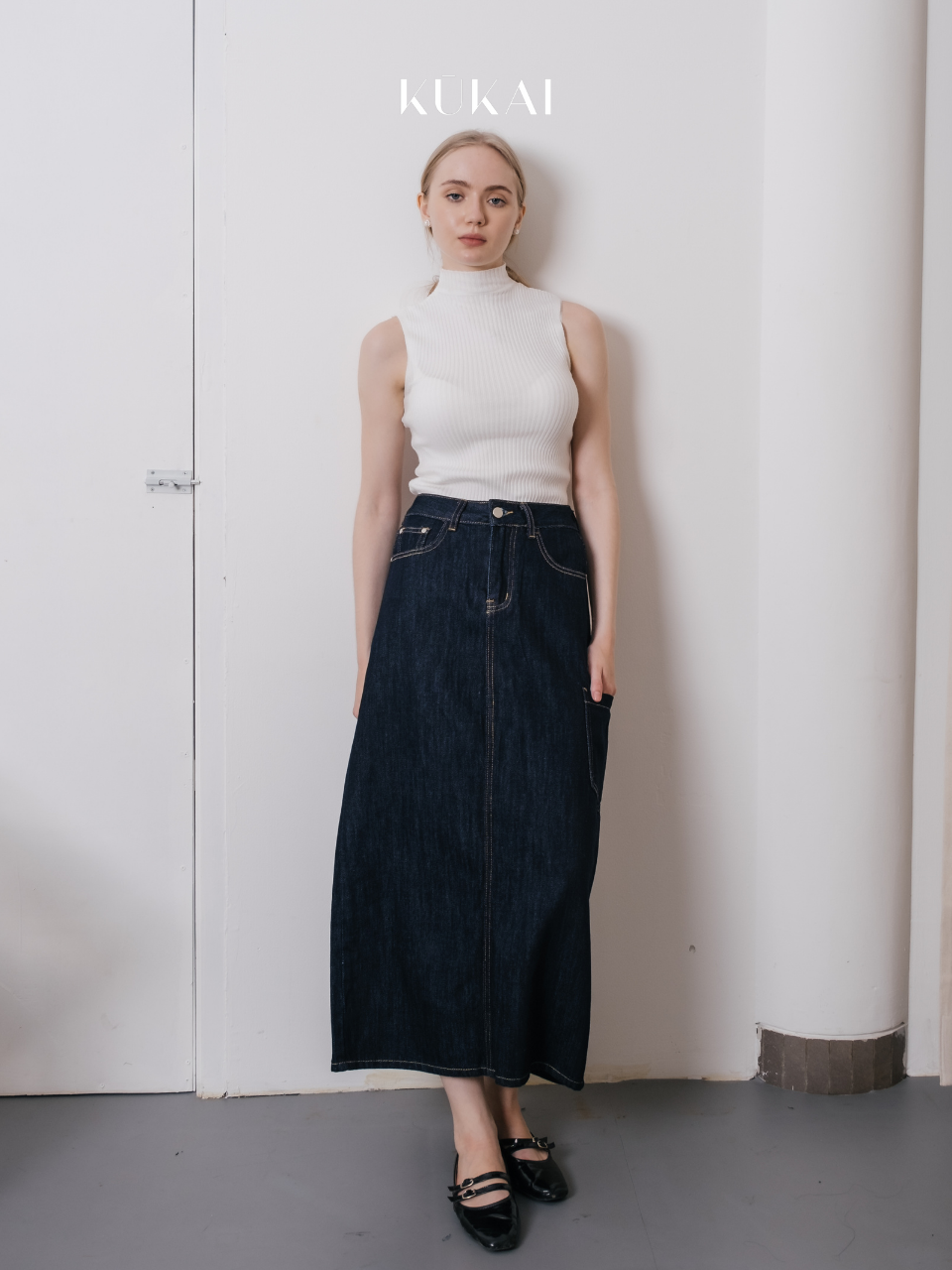 Irvine Denim Skirt